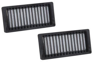 Jeep Wrangler Cabin Air Filter - K&N Engineering - Washable - `11-`16